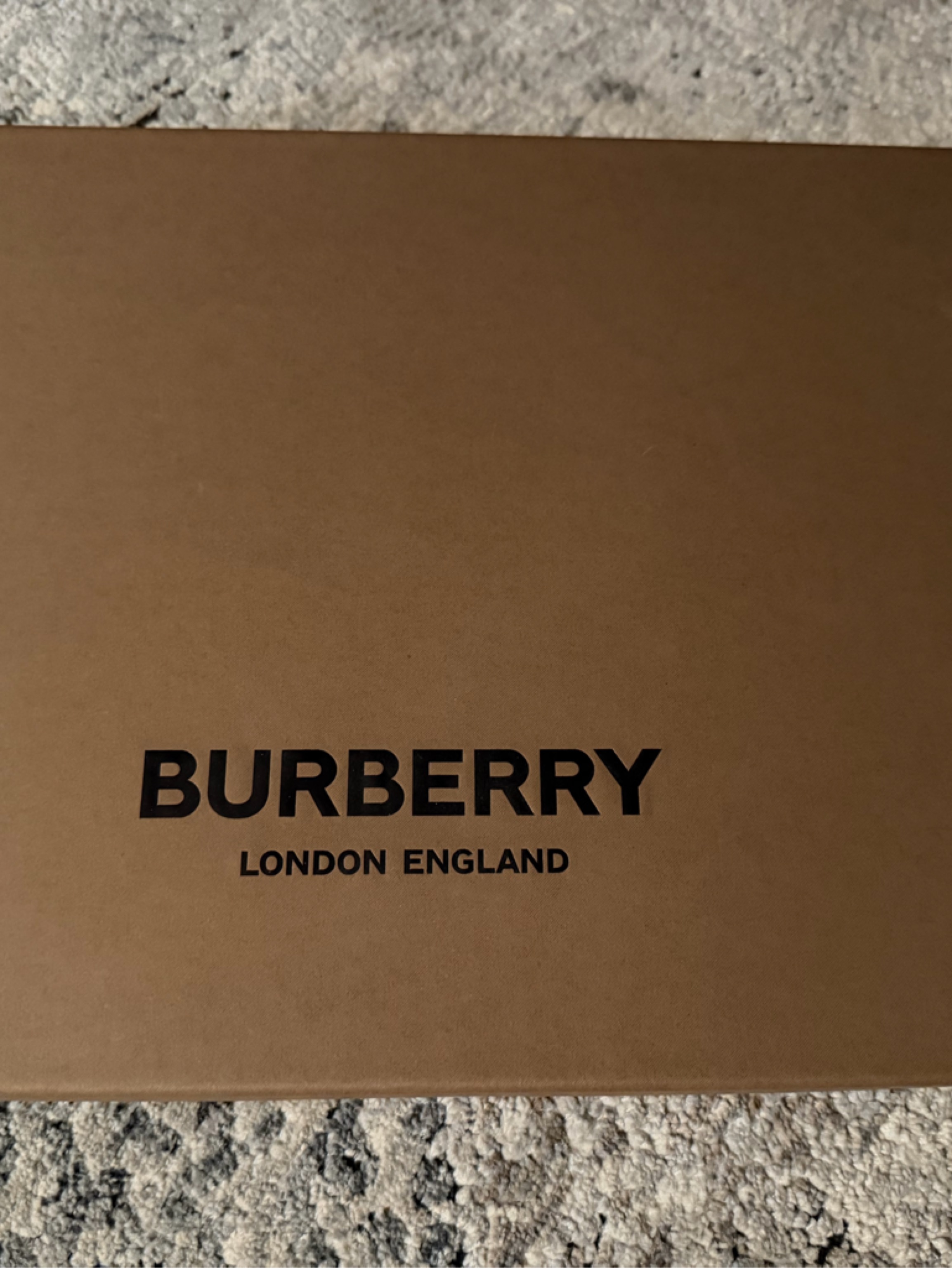 Burberry Brown And Black Logo Gift Box